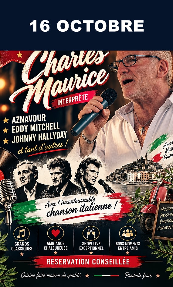 Charles Maurice en live