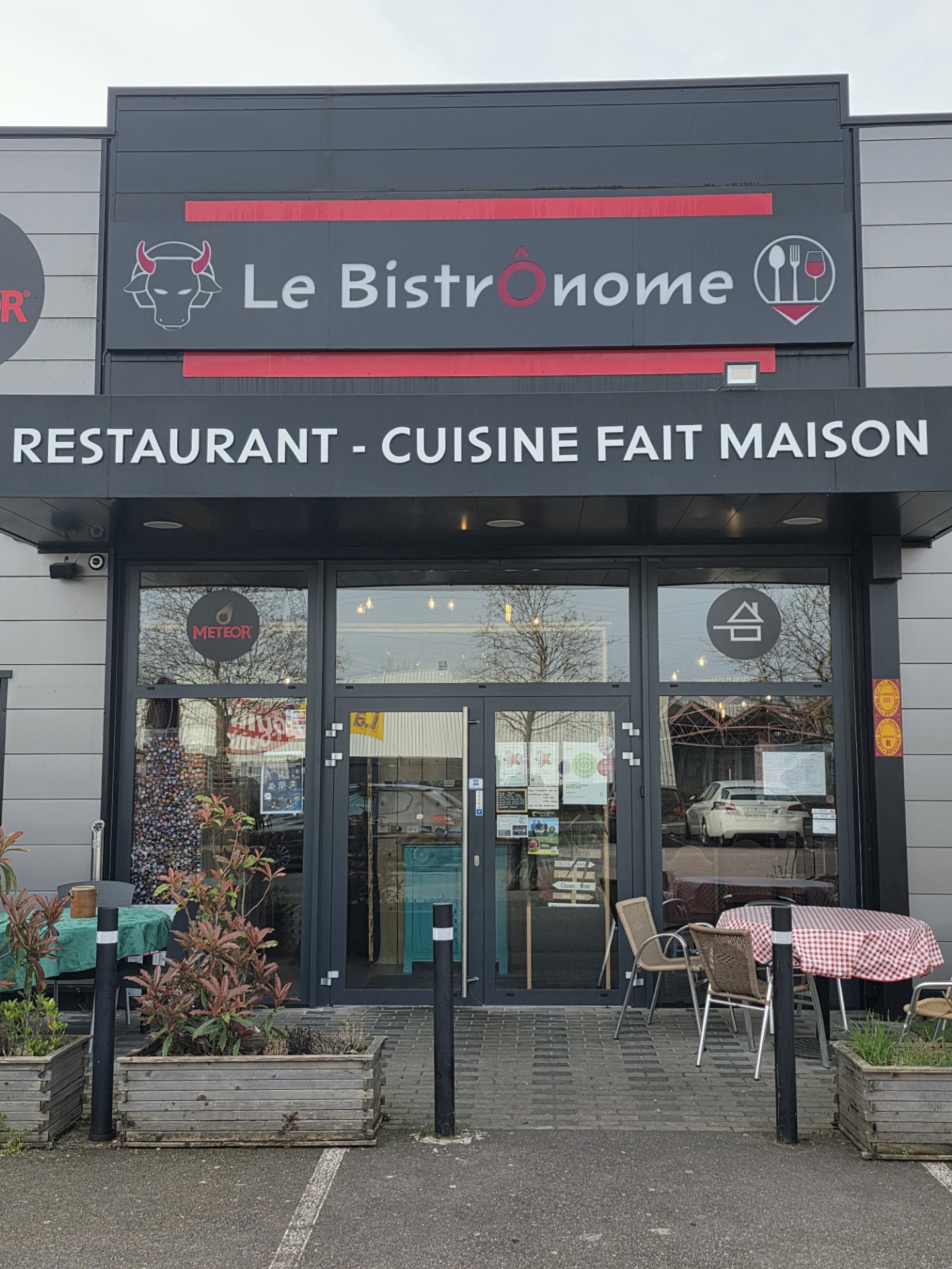 Façade du restaurant Le Bistrônome by Horizon à Talange